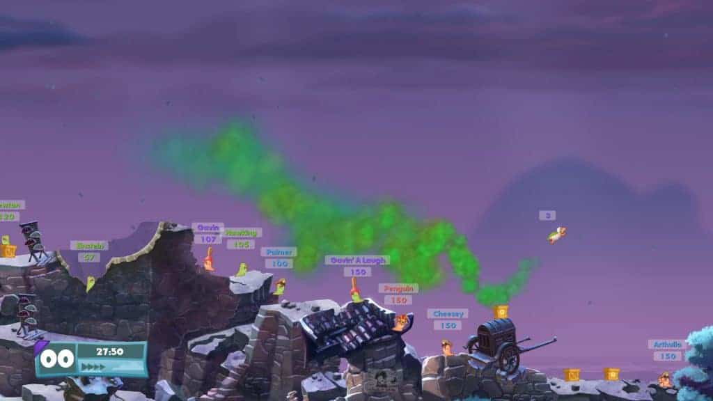 Worms W.M.D - Super Mouton Péteur, l'un des nouveaux venus