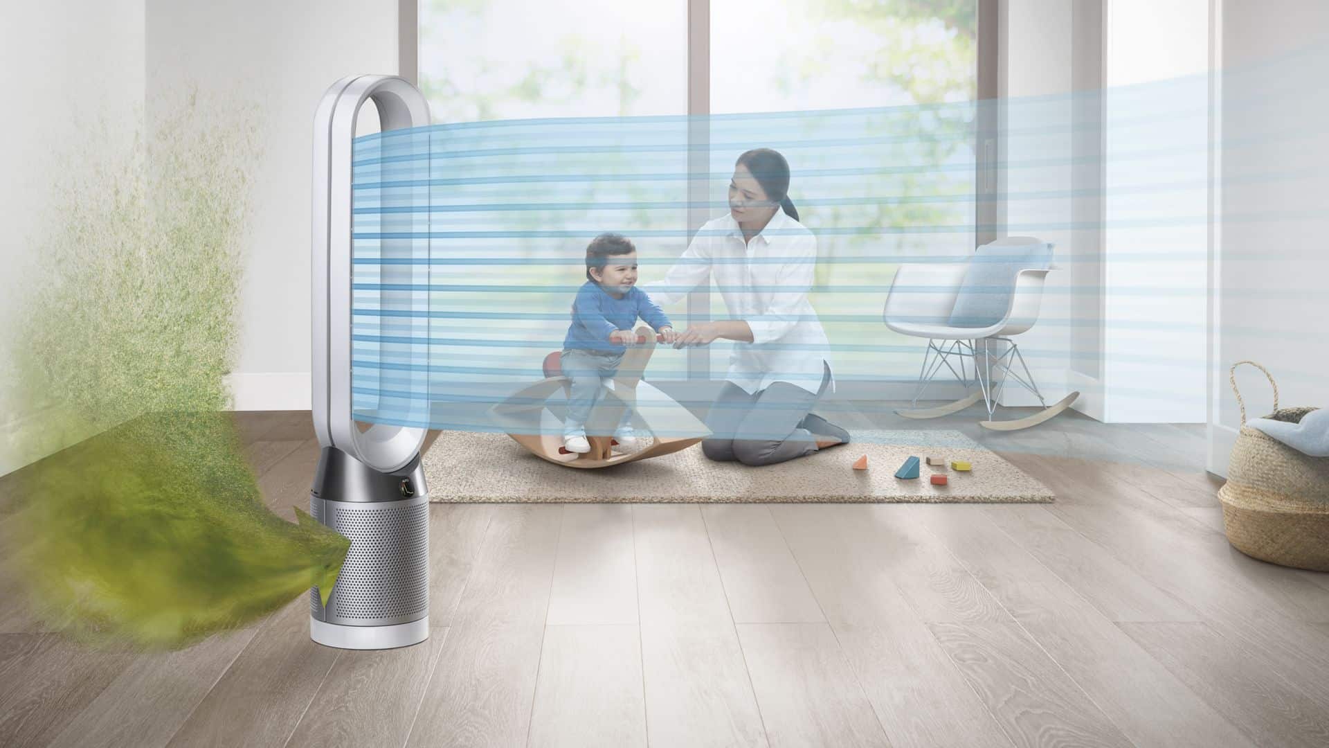 Dyson Pure cool - un filtre permet de purifier votre air