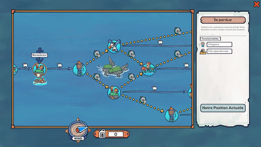 La carte de Flotsam