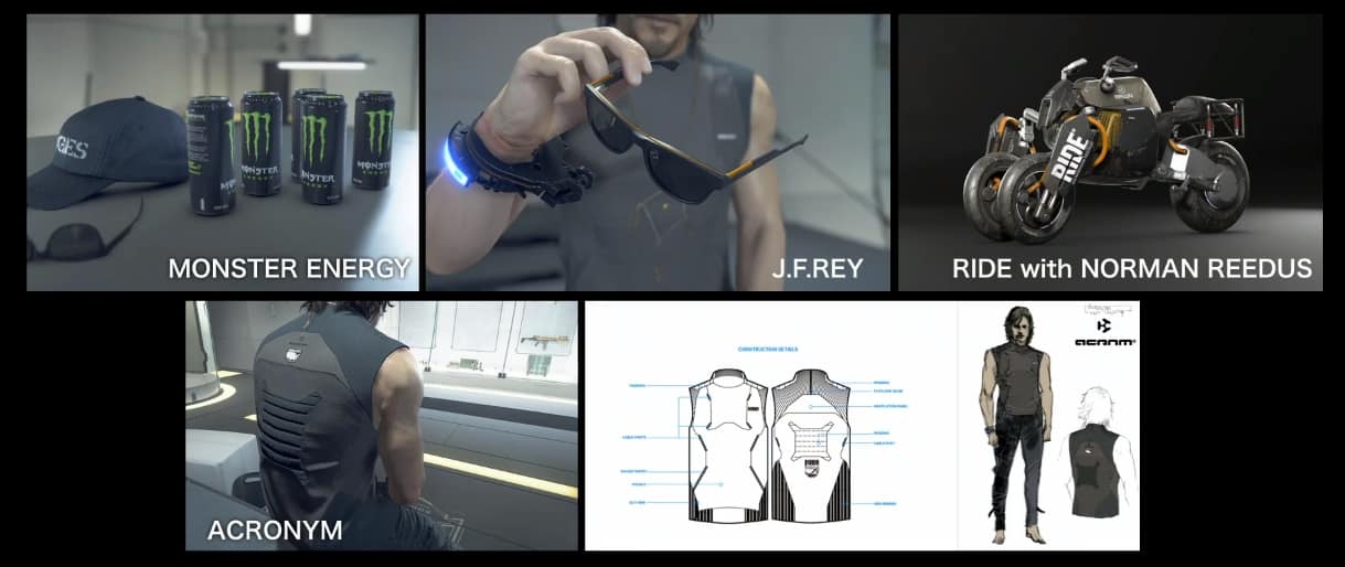 Death Stranding contient d'autres placement de produits qui ne sont pas vraiment dérangeants
