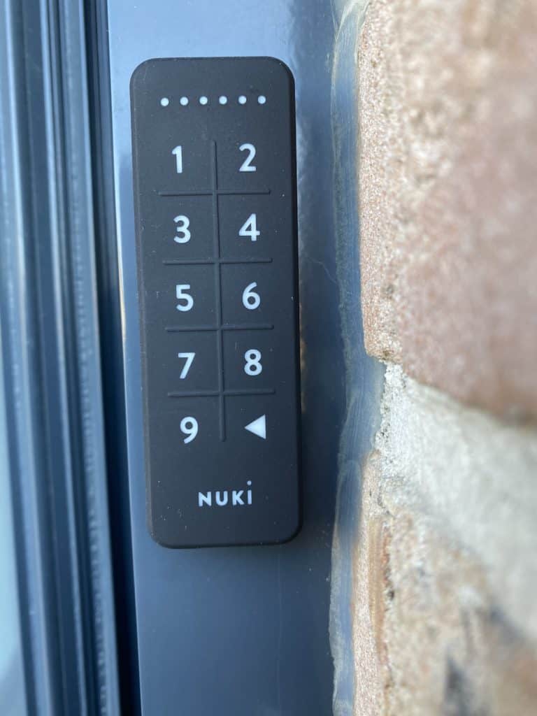 Keypad dehors