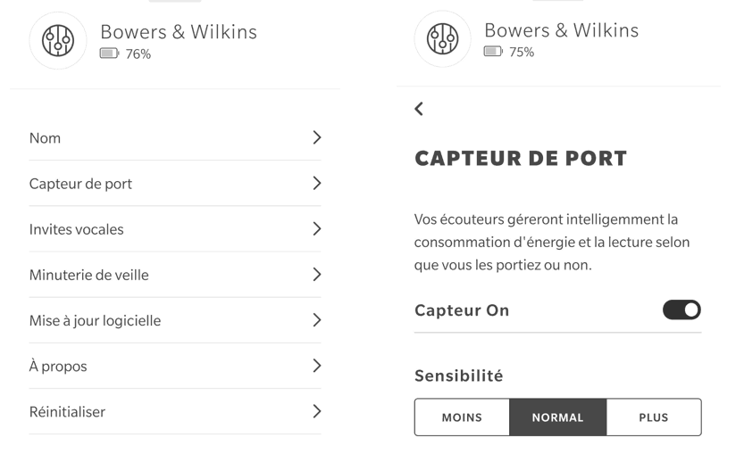 capteur de port
