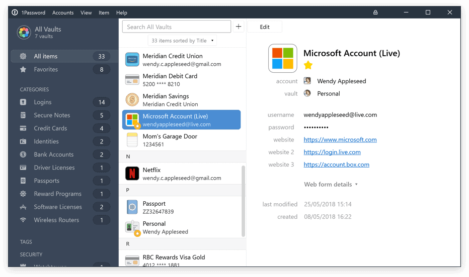 1Password est un incontournable