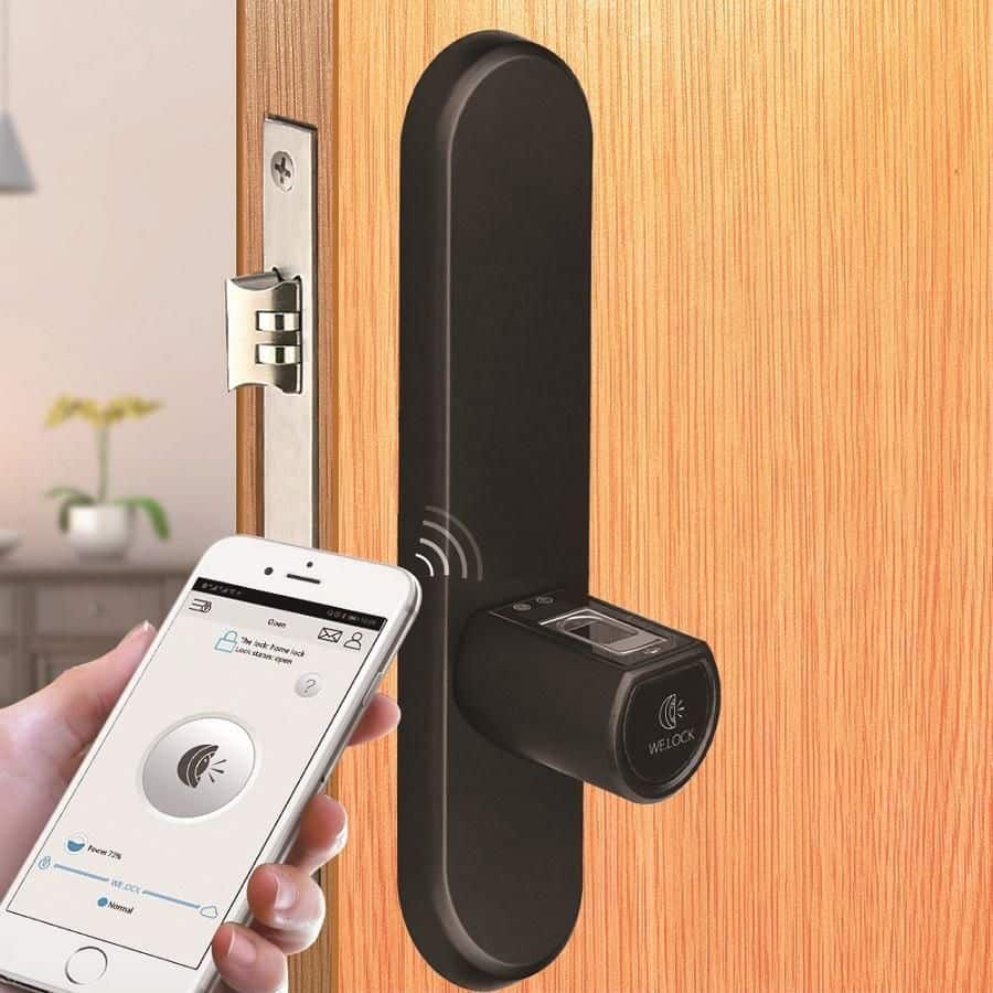 We.Lock - on peut l'ouvrir avec le téléphone, un badge ou un code pin