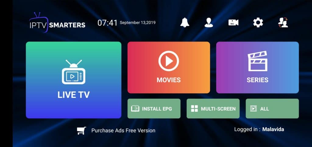 Une application populaire sur Android pour l'IPTV