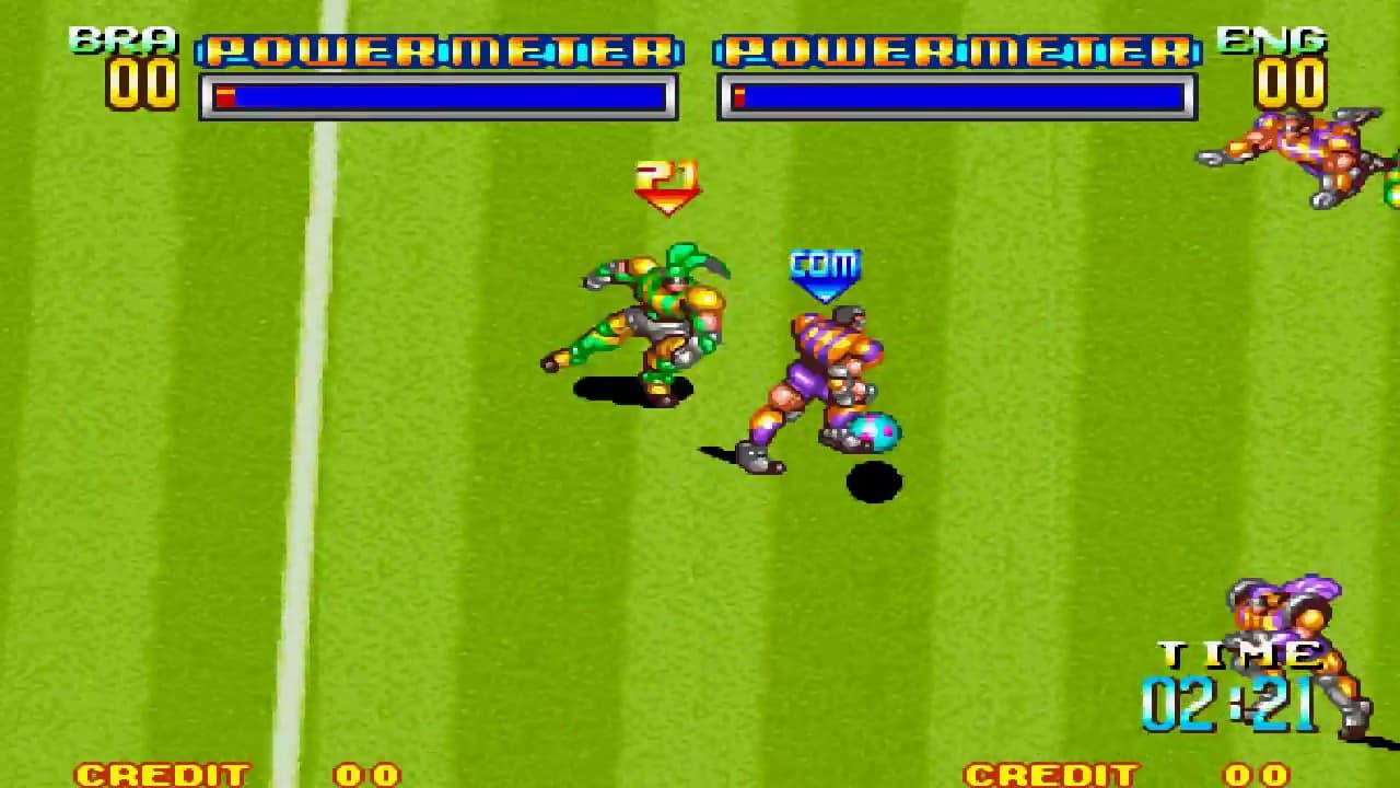 soccer brawl snk