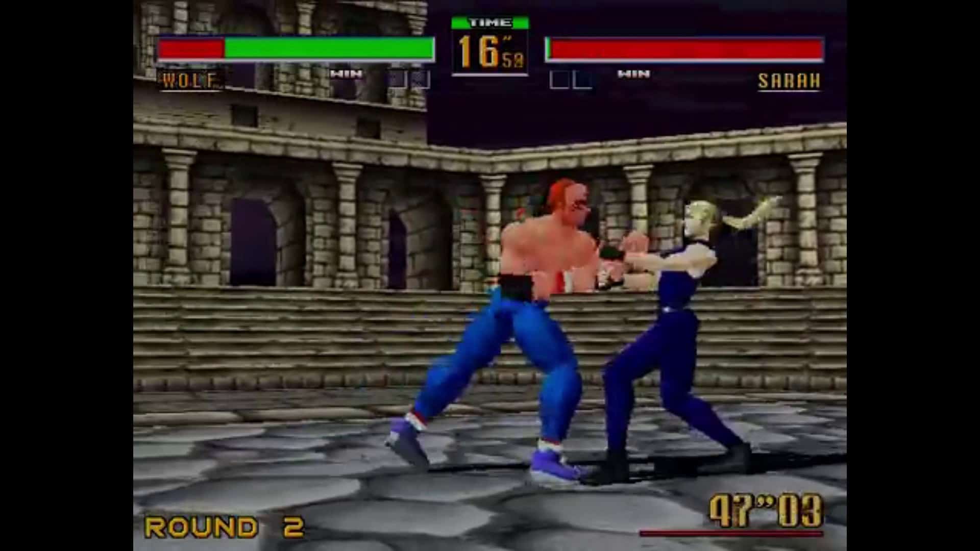 Capture d'écran Virtua Fighter 2