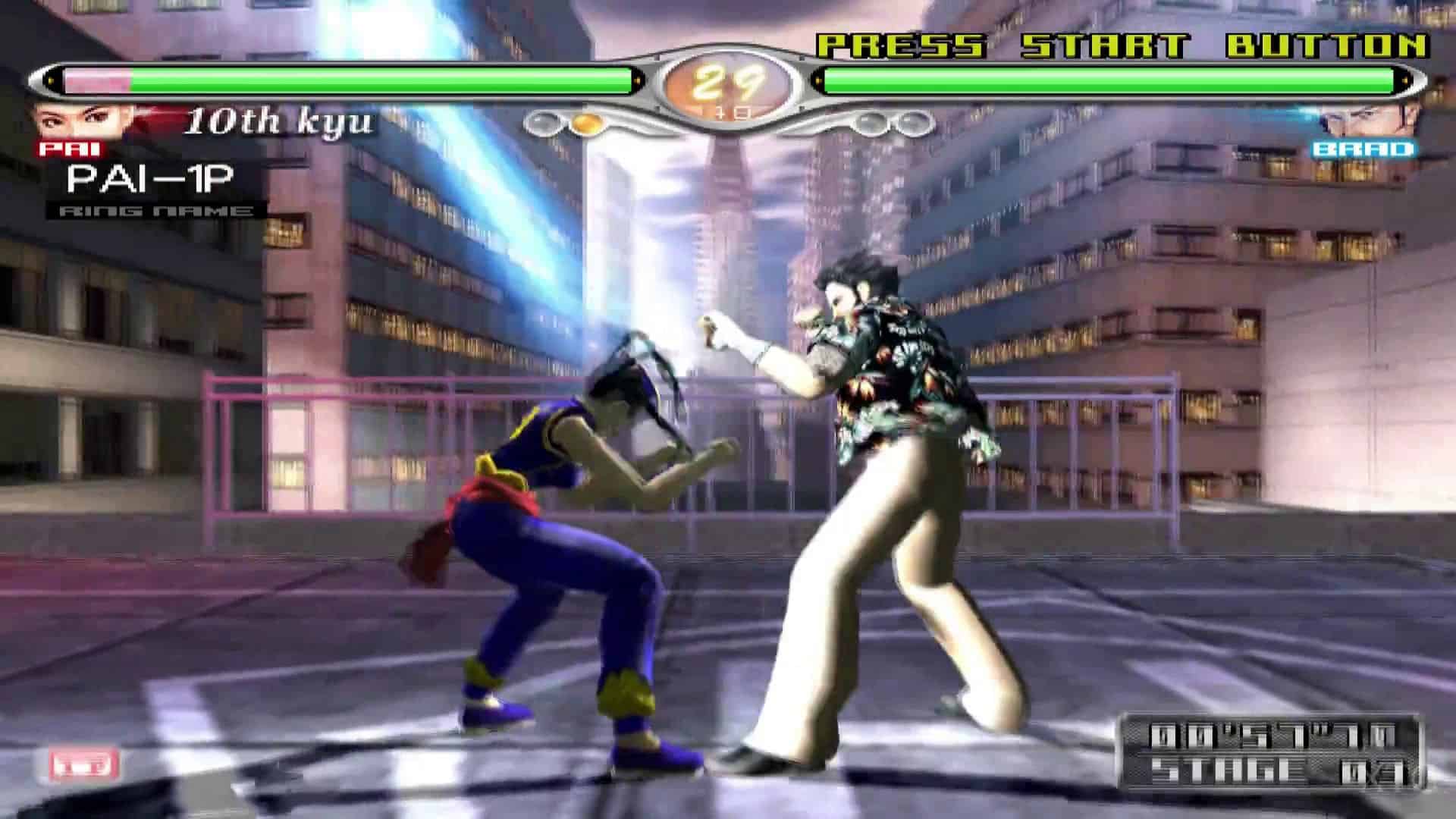 Capture d'écran Virtua Fighter 4 Evolution