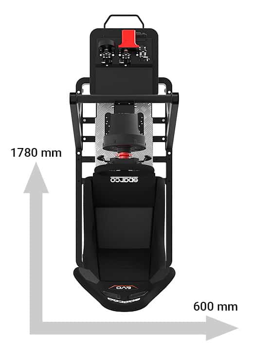 Les dimensions du RSeat B1