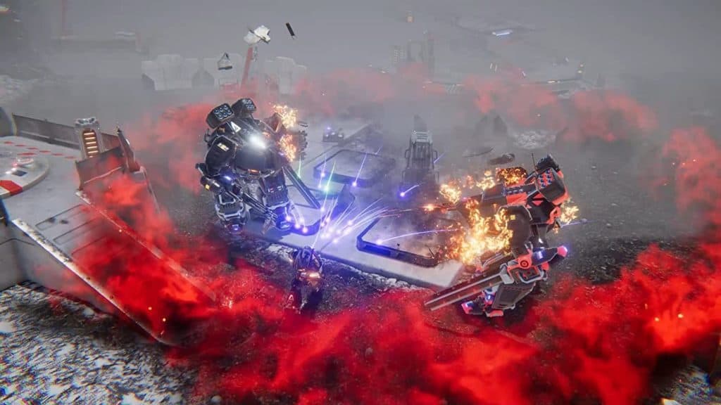 blacwind explosion d'une base
