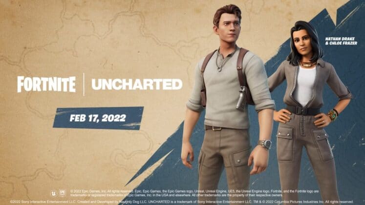 Uncharted Fortnite