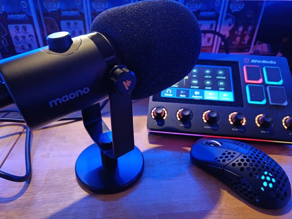 Maono PD400X setup