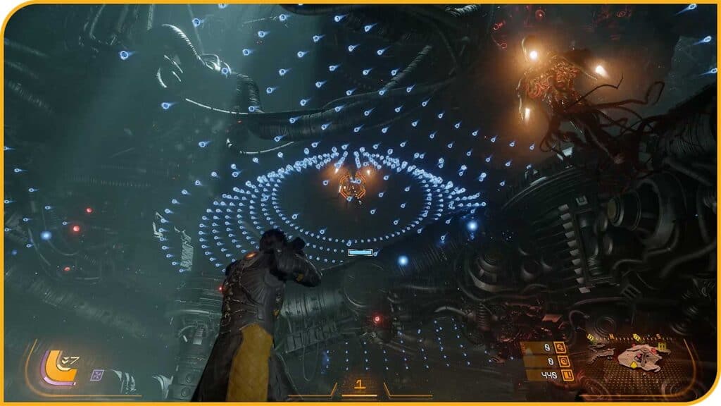 Des images du gameplay de Saros