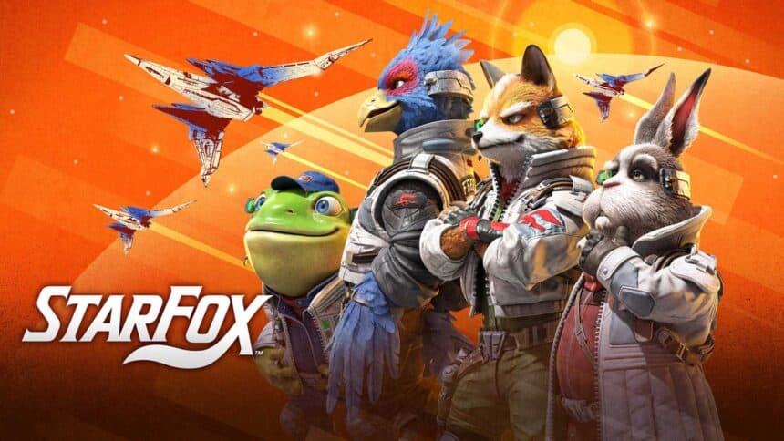 Le visuel officiel de Star Fox Switch 2