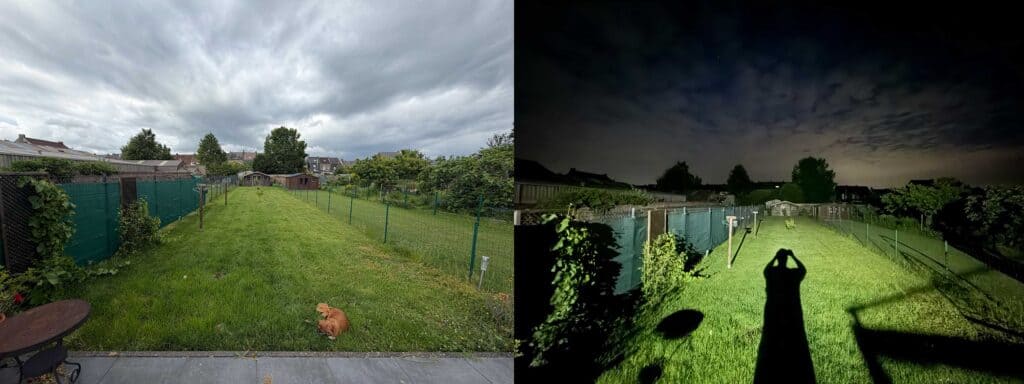 Un jardin de jour et de nuit