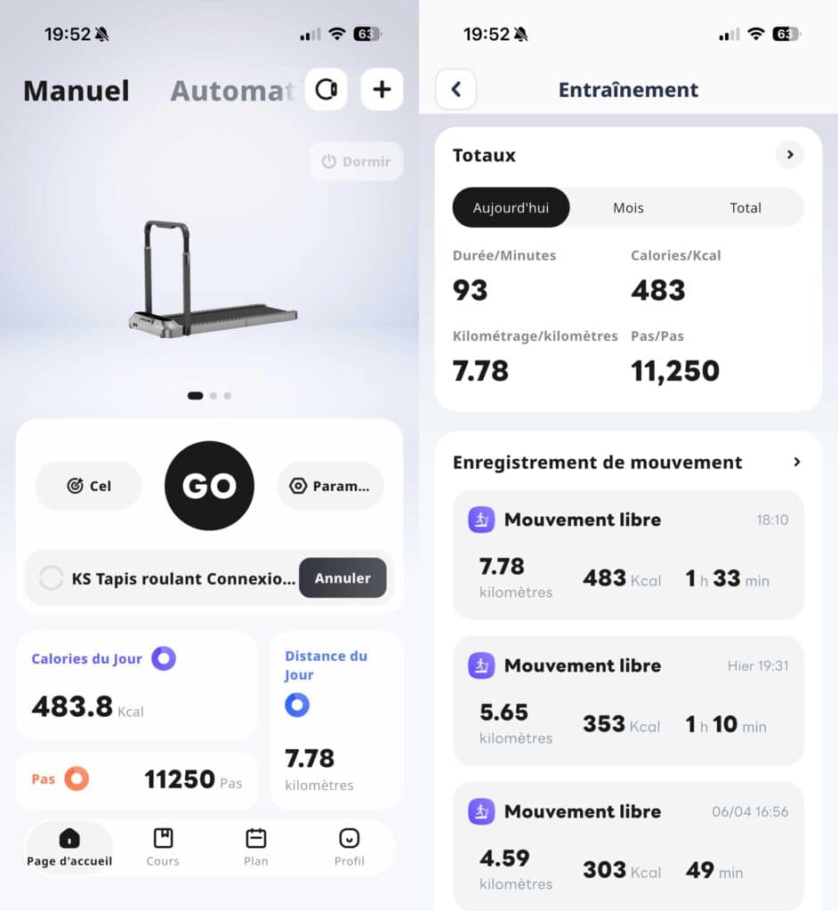 L'app KS Fit