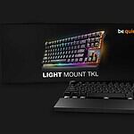 Le visuel officiel du be quiet Light Mount TKL